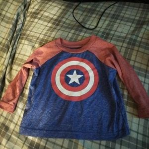 Baby Marvel long sleev Tee